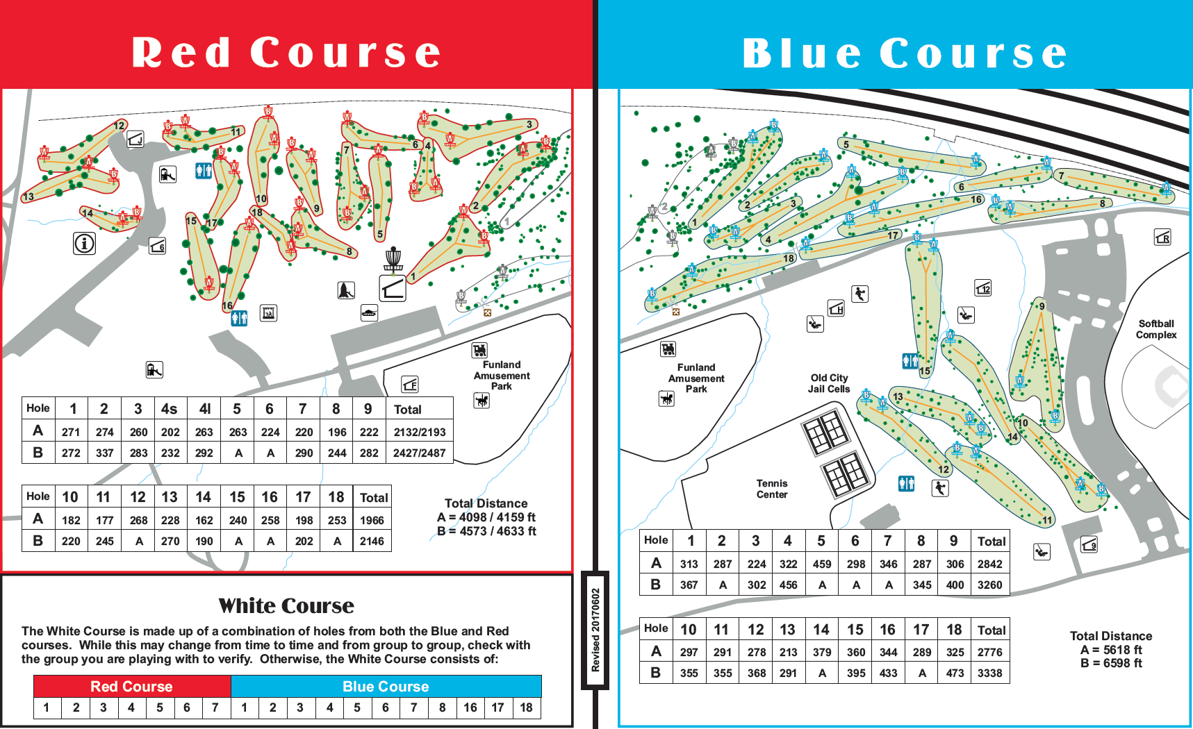 burns park-red course
