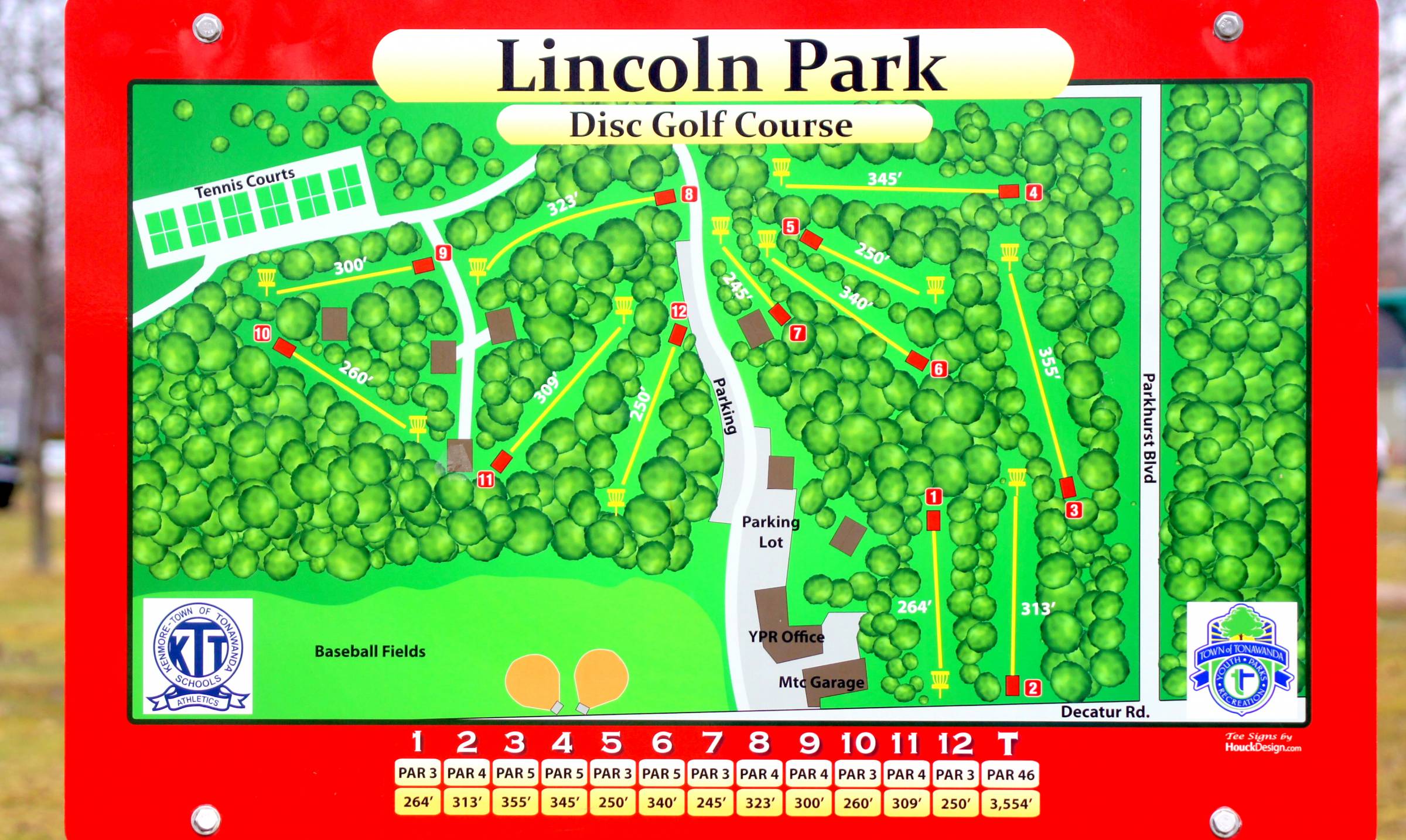 Lincoln Park Disc Golf Course
