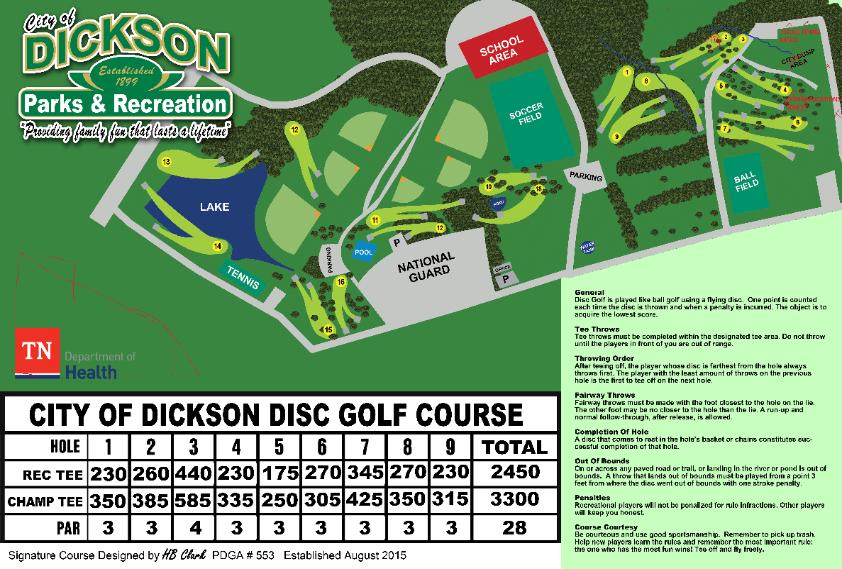 Dickson Disc Golf Course